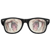 Fête Retro lunettes de vue anime ( fille ) (Devant)