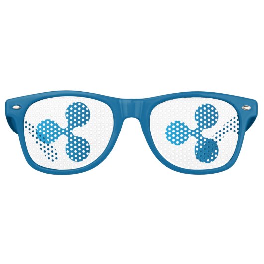Fête Retro Onduler les lunettes de partie XRP (Devant)