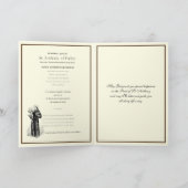 Fête Saint Anthony Jesus Carte religieuse (Intérieur)