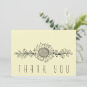 Fête simple du tournesol de la vie Merci (Debout devant)