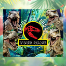 fête sur le thème du dino