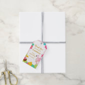 Fête Tropicale Modifiable Favoriser les Étiquettes (Avec de la ficelle)