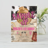 Fête Western, Invitation Western pour Fête de Cowg (Debout devant)