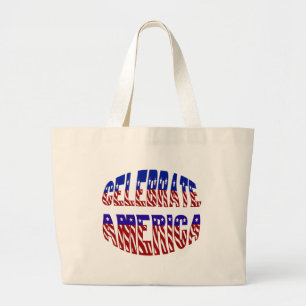 Fêter le Sac fourre-tout de la police de drapeau n