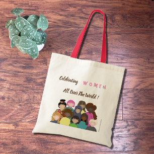 Fêter les femmes sur le sac fourre-tout mondial