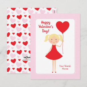 Fêtes Annuelles Cartes de la Saint-Valentin pour la classe des fil