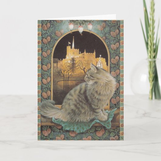 Fêtes Annuelles Cartes de Noël pour chats (Devant)