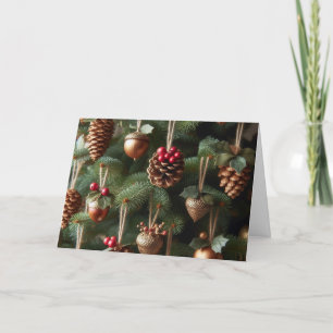 Fêtes Annuelles Cartes de voeux de Noël pour les ornements de bois
