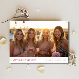 Fêtes Annuelles Cartes De Voeux Filles Modernes Pour Galentines