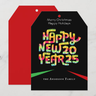 Fêtes Annuelles Cartes d'invitation de Noël personnalisées pour le