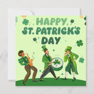 Fêtes Annuelles Cartes d'invitation drôles pour la Saint-Patrick