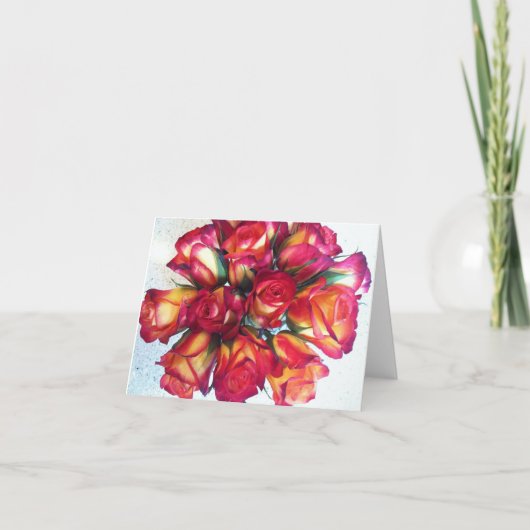 Fêtes Annuelles Cartes pour notes de bouquet (Devant)