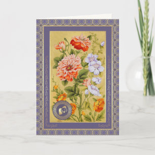 Fêtes Annuelles Maintenant Nowruz Mubarak. Cartes de vœux pour le