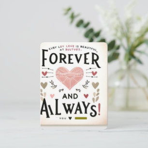Fêtes Annuelles Moments Murugi Pour Toujours, Cartes D'Amour