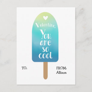 Fêtes Annuelles Popsicle School Classroom Valentine Cartes pour en