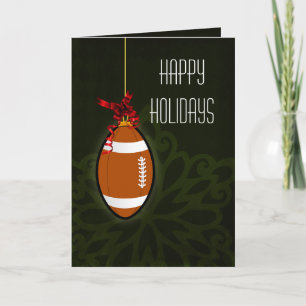 Fêtes Annuelles pour les cartes de Noël du footballeur