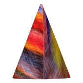 Fètes Chapeaux de fête colorés abstraits (Dos)