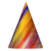 Fètes Chapeaux de fête colorés abstraits (Gauche)