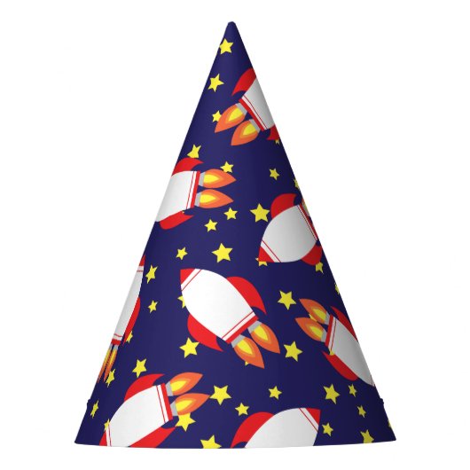 Fètes Chapeaux de fête d'anniversaire de fusée spatiale  (Devant)