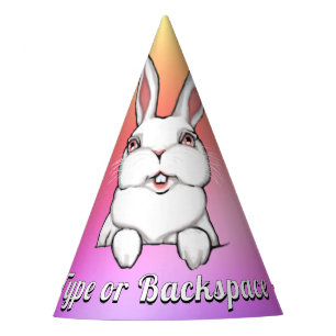 Fètes Chapeaux de Fête de Pâques de Lapin Personnalisés