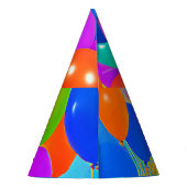 Fètes Chapeaux de fête de style ballon (Dos)