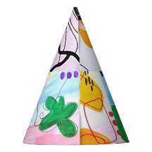 Chapeaux de fête en papier coloré