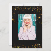 Fêtes de fin d'études supérieures Invitation photo (Dos)