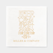 Fêtes de Noël amusantes Entreprise Personnalisée (Recto)