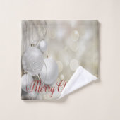 Fêtes de Noël, Boules de Noël Chics (Gant de toilette)