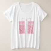 Fêtes de Noël de la Bow rouge Présente Père Noël (Design devant)