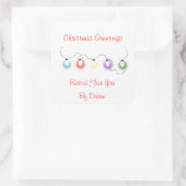 Fêtes de Noël Étiquettes (Sac)