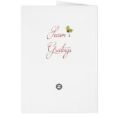 Fêtes de Noël, meilleur moment de l'année (Dos)