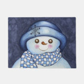 Fêtes de Noël Snowman Doormat tapis (Devant)