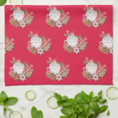 Fêtes de Noël Traitements saisonniers Serviette de (Plié)