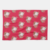Fêtes de Noël Traitements saisonniers Serviette de (Horizontal)