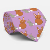 Fêtes des mères lapines Maman et Cravate des bébés (Roulé)