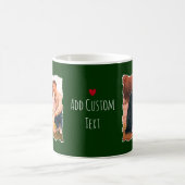 Fêtes Famille de Noël Custom Photo Mug Cadeau (Centre)