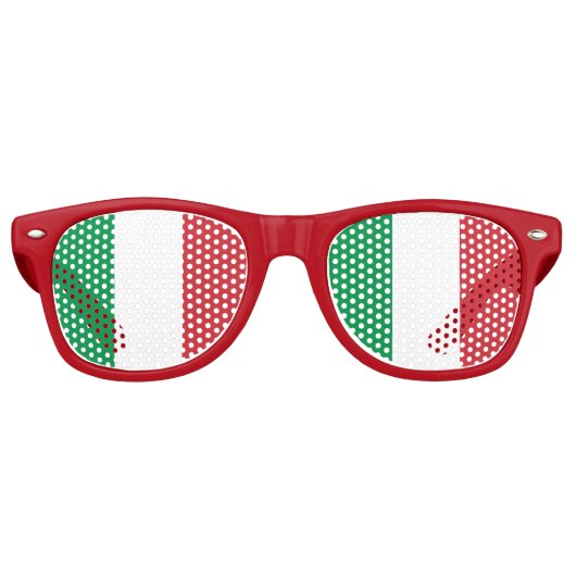 Fêtes & Italie Lunettes de soleil / drapeau italie (Devant)