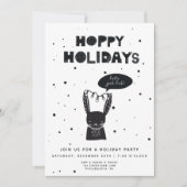 Fêtes joyeuses et sautillantes Invitation à une fê (Devant)