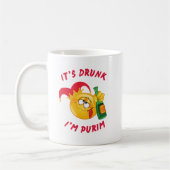 Fêtes juives c'est ivre Je suis Purim Mug (Gauche)