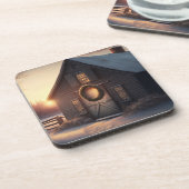 Fêtes / Noël Dessous de verre de grange (Côté gauche)