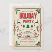 Fêtes Noël Fête d'hiver Invitation (Devant)