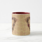 Fêtes Primitives Wreath Mug (Centre)