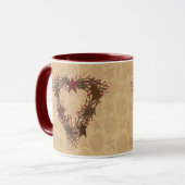 Fêtes Primitives Wreath Mug (Devant gauche)