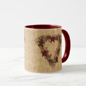 Fêtes Primitives Wreath Mug (Devant droit)