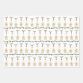 Fêtes Siamese Chats Envelopper des feuilles de pap (Devant 2)