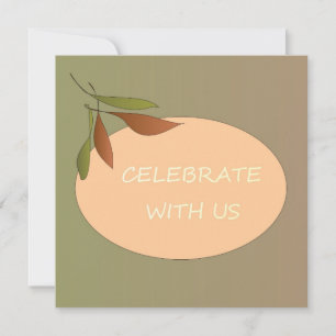 Fêtez avec nous >Carte Faire-part de mariage tenda
