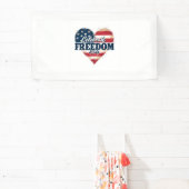 Fêtez la liberté 4 juillet Bannière (Insitu)