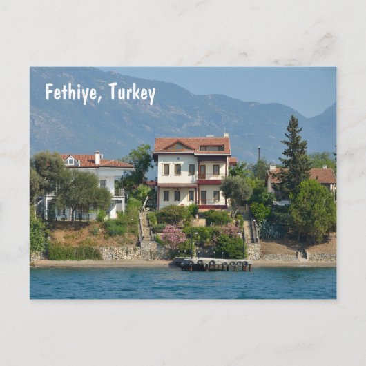 Fethiye, Turkije Briefkaart (Voorkant)