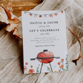 Fêtons avec BBQ Couples Shower Invitation